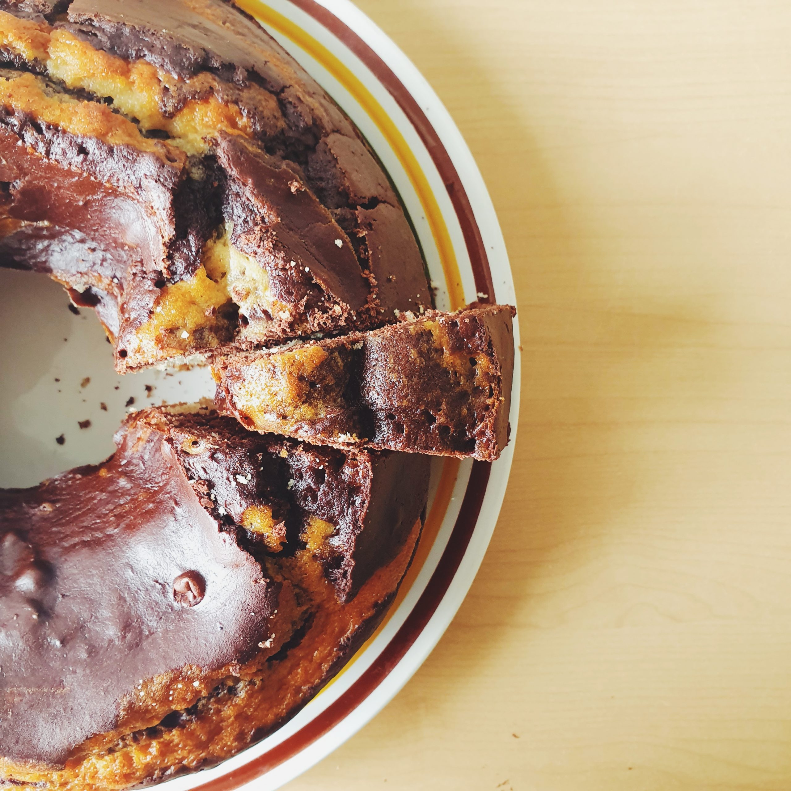 Ciambellone latte e cacao - immagine 9