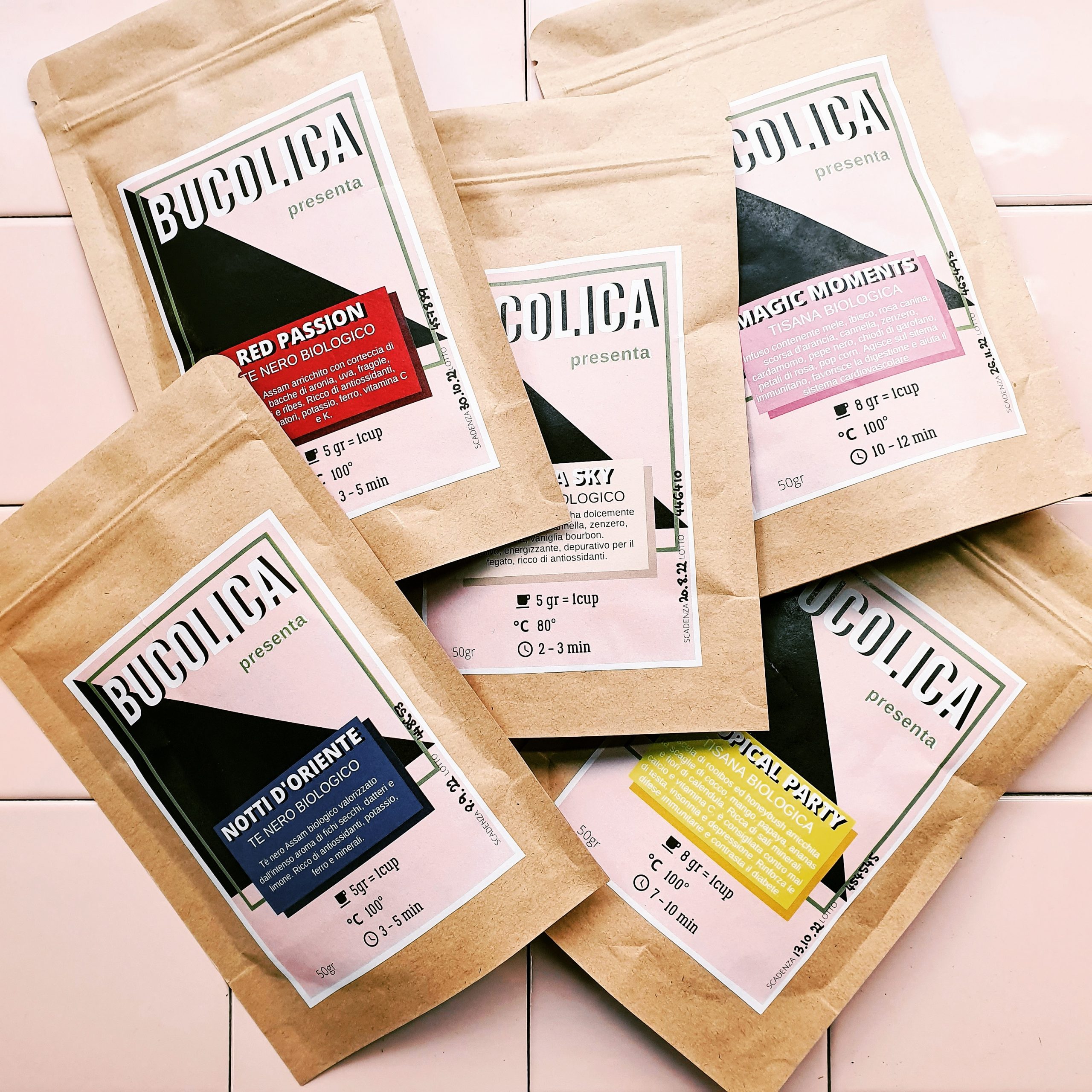 Infusi BIO in foglia